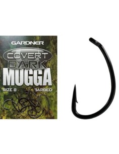 Gardner covert hook dark mugga nº4 10 unds