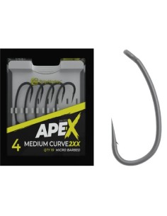 Ridgemonkey ape-x medium curve 2xx nº2 10unds