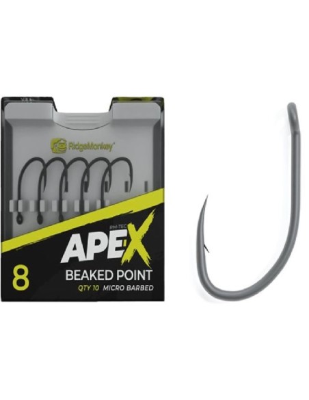 Ridgemonkey APE-X beaked point nº6 10unds