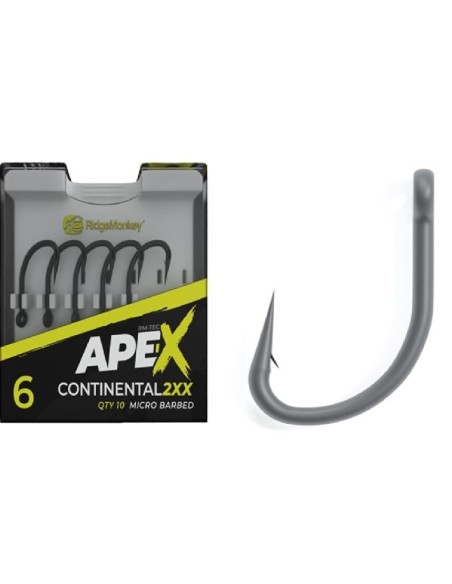 Ridgemonkey APE-X continental 2XX nº6 10unds