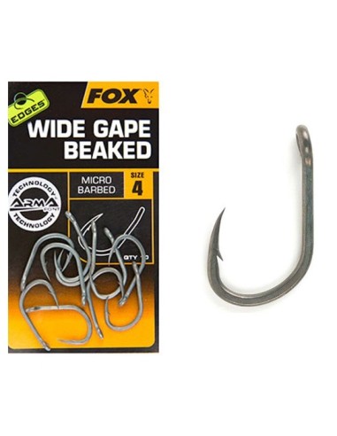 Fox edges wide gape beaked nº4 10unds