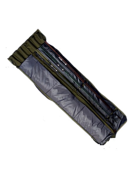 Koi funda cañas acolchada 12" 3+3 cañas sin montar