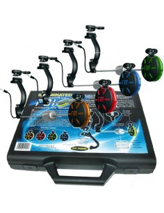 Fun fishing cofre FBI ILUMINATOR(edicion FOX) colores 4 unds