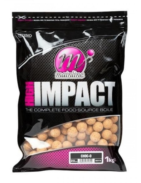 Mainline impact boilies choc-o 15mm 1kg