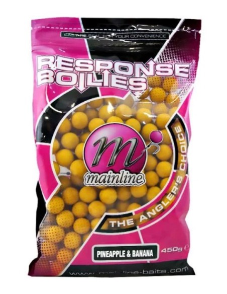 Mainline reponse boilies pineapple banana 15mm 450gr