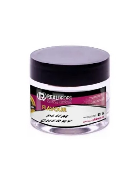 Real drop flavour plum cherry 50ml