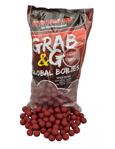 Starbaits boiles grag&g vainilla 20mm 2.5kg