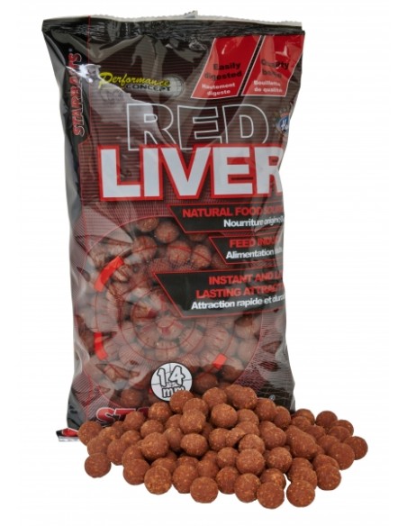 Starbaits concept red liver 20mm 1kg