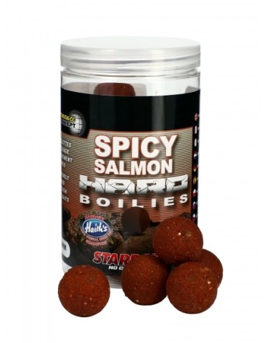 Starbaits hard boilies spicy salmon 24mm 200gr