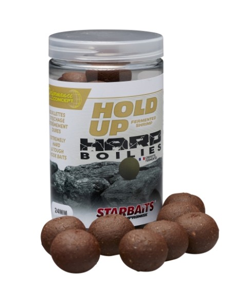 Starbaits hard boilies hold fermented shrimp 24mm