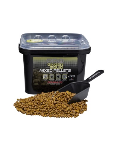 Starbaits pellets pro ginger squid 2kg