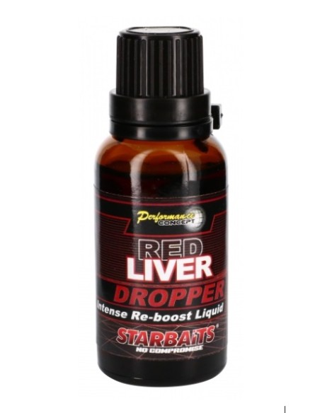Starbaits dropper red liver 30ml