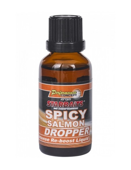 Starbaits dropper spicy salmon 30ml