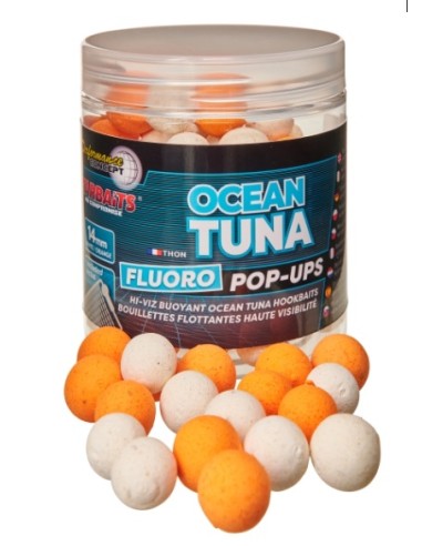 Starbaits pop-ups fluro ocean tuna 14mm