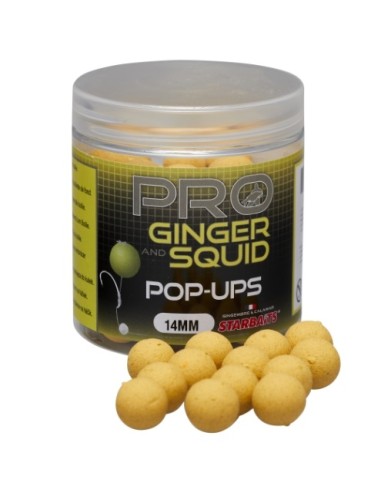 Starbaits pop-ups pro ginger squid 14mm