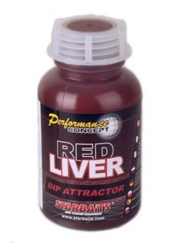 Starbaits dips red liver 200 ml
