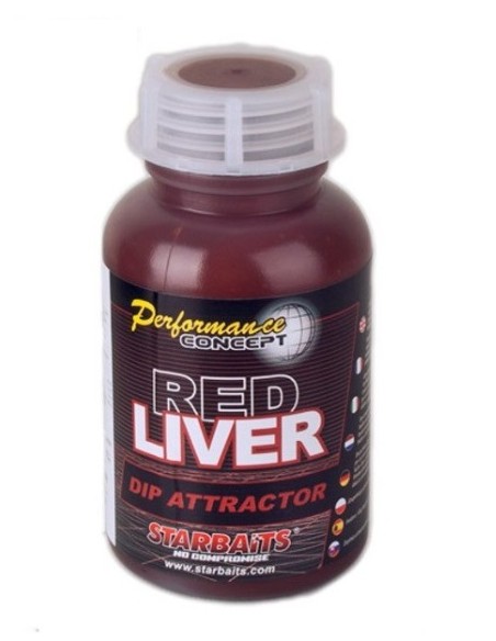 Starbaits dips red liver 200 ml