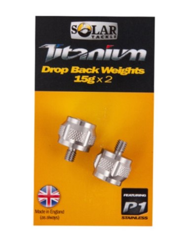 Solar contrapesos tensor titanium arm 15gr 2unds