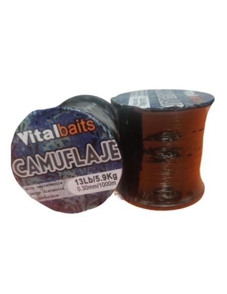 Vital baits camuflaje 0.35 mm 1000m