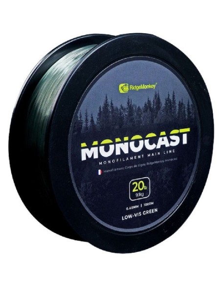Ridgemonkey monocast 0.40mm 20lb 1000m