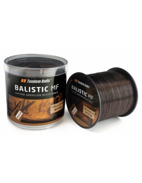 Tandem baits balistic MF dark brown 0.35mm 8.5kg 1100m
