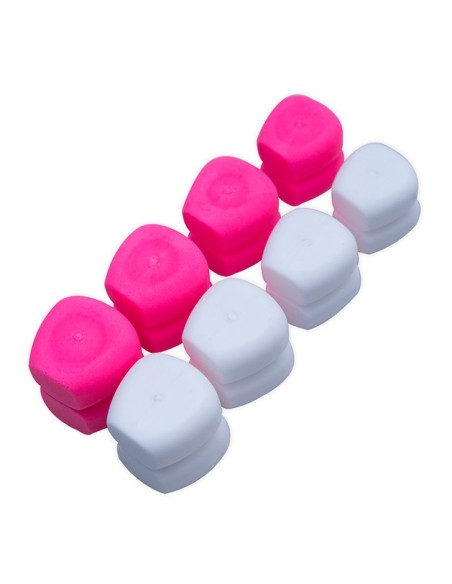 ESP maiz doble rosa blanco16unds