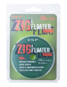 Esp zig & floater mono 0.26mm 100m 10lb