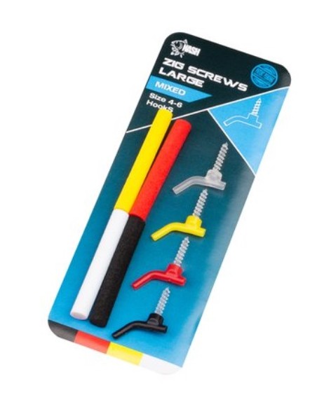 Nash zig screw kit large mixed
