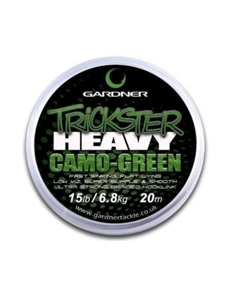 Gardner trickster heavy camo verde 30lb 20m