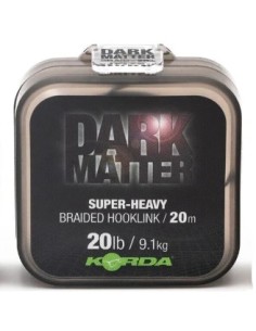 Korda dark matter super-heavy braided 20lb 20m