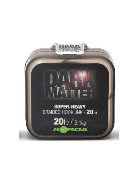 Korda dark matter super-heavy braided 30lb 20m