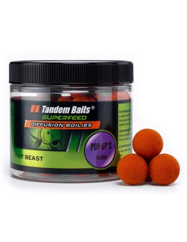 Tandem baits diffusion pop-up fruit beast 16mm 70gr