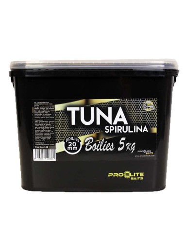 Proelite gold boilies tuna spirulina 20mm 5kg