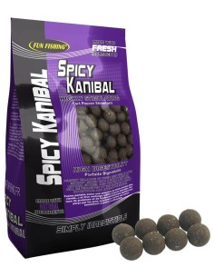 Fun fishing boilies spicy kanibal 20mm 1kg