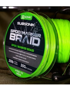 Sonik spod marker braid 20lb 0.18mm 300m 2