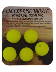 Enterprise eternal boilies amarillo fluro 15mm 5uds