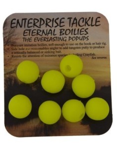 Enterprise eternal boilies amarillo fluro 12mm 8uds