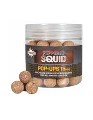 Dynamite baits pop-up pepered squid 15mm