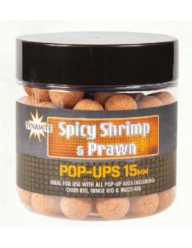 Dynamite pop-ups spicy shrimp & prawn 15mm