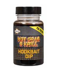 Dynamite baits dip concentrado hot crab & krill 100ml