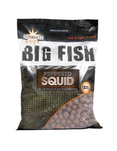 Dynamite baits peppered squid 20mm 1.8kgs