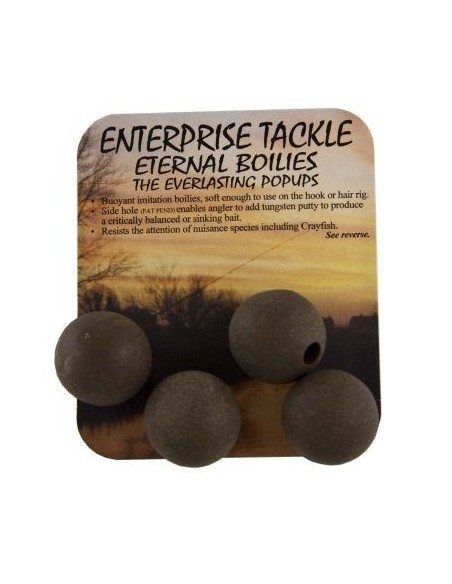 Enterprise eternal boilies marron 18mm 4uds
