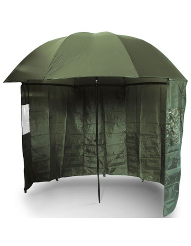 Ngt paraguas green brolly with zip on side sheet