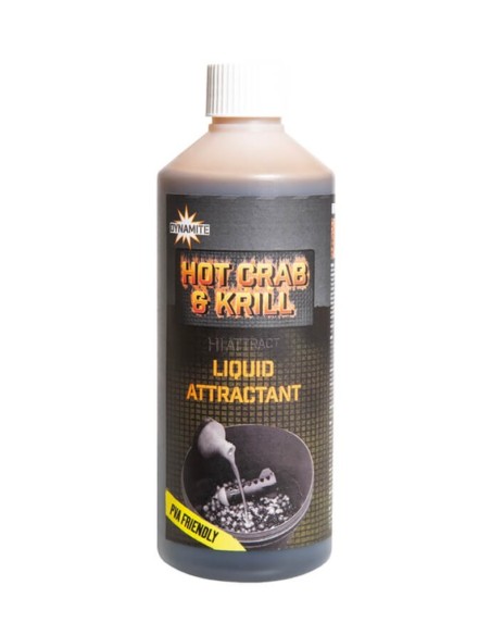 Dynamite baits liquid hot crab & krill 500ml