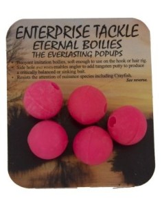 Enterprise eternal boilies rosa fluro 15mm 5uds
