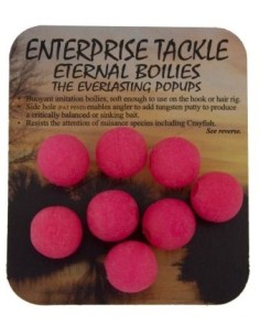 Enterprise eternal boilies rosa fluro 12mm 8uds