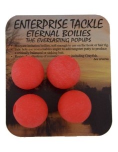 Enterprise eternal boilies rojos 18mm 4uds