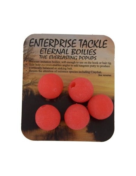 Enterprise eternal boilies rojos 15mm 5uds
