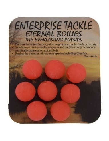 Enterprise eternal boilies rojos 12mm 8uds