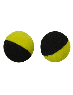 Starbaits balls two tones black yellow 14mm 6unds 2